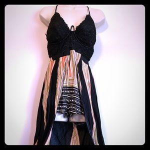 NWT maxi romper